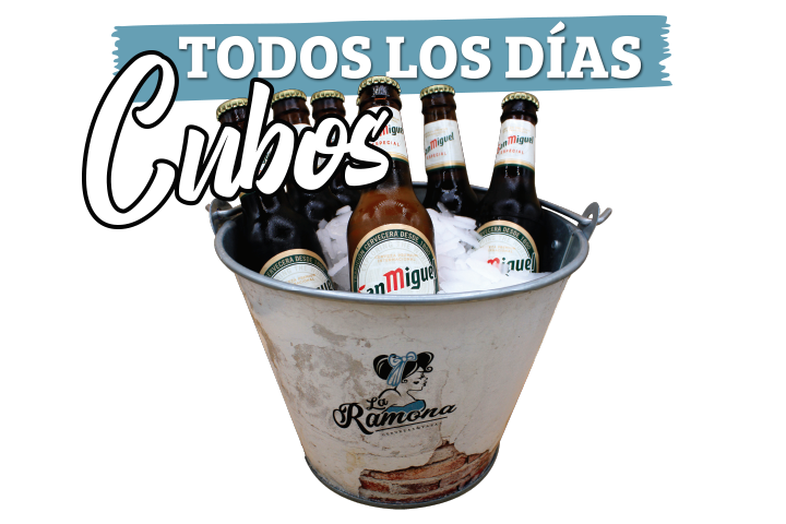 Promoción Cubos Botellines - La Ramona